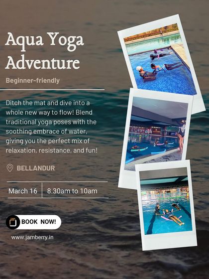 Ashrita - Group & Private Yoga Classes Aqua Yoga: Gentle Flow in Water photo 9