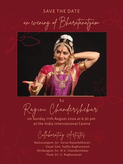 Save the date for "Moham", an evening where I explored the theme of love and longing through Bharatanatyam, collaborating with a wonderful team of artists.