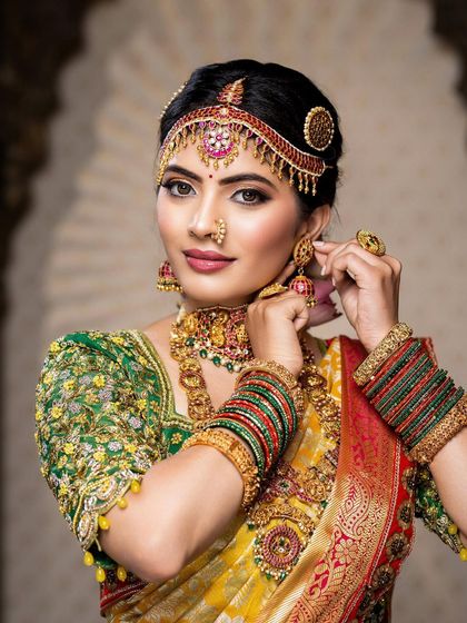 Makeovers by Mahalakshmi - Bridal & Wedding Makeup Timeless Muhurtham Looks photo 84