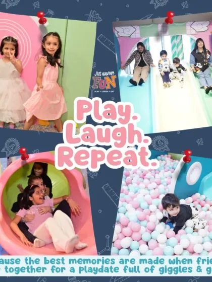 Play, laugh, and repeat. This is the simple philosophy behind our space. We provide a world of fun with slides, ball pits, and games where children can build friendships and create lasting memories. It’s all about the simple joys of childhood.
