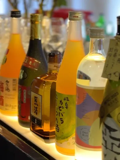 A selection of fine Japanese sake and spirits, offered at our bar to perfectly complement our Pan-Asian culinary creations.
