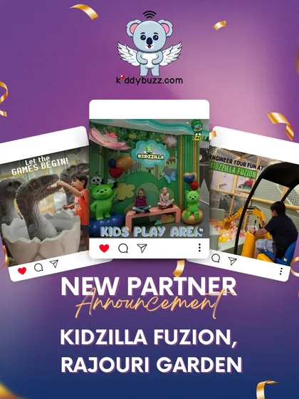Big news! Kidzilla Fuzion at Rajouri Garden is the ultimate play destination every kid dreams of. Book with me and get ₹200 off on a recharge of ₹3000 or more.