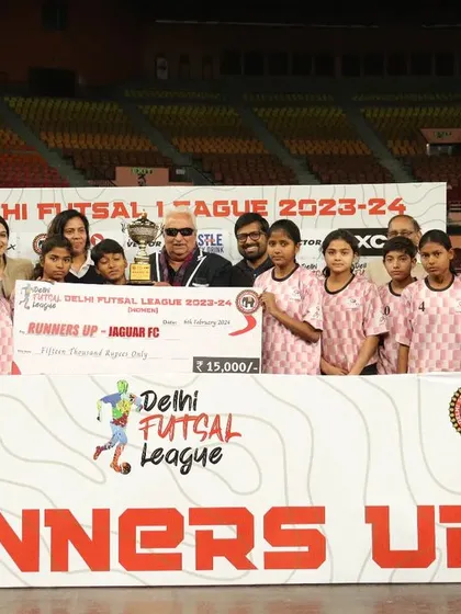 A big congratulations to Jaguar FC for securing the runners-up title in the Delhi Futsal League. Their hard-fought journey to the final was inspiring to watch.