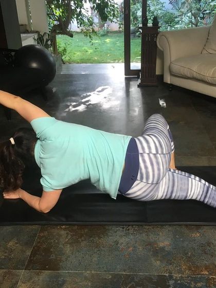 This gentle, restorative pose is excellent for shoulder strengthening. It increases muscle strength in the upper body, including the shoulders and triceps, without strain.