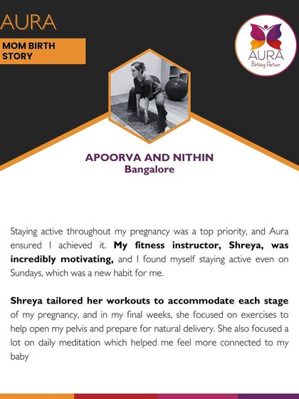 Apoorva explains how our tailored workouts, which focused on opening her pelvis and preparing for natural delivery, helped her stay active and connected to her baby throughout her pregnancy.