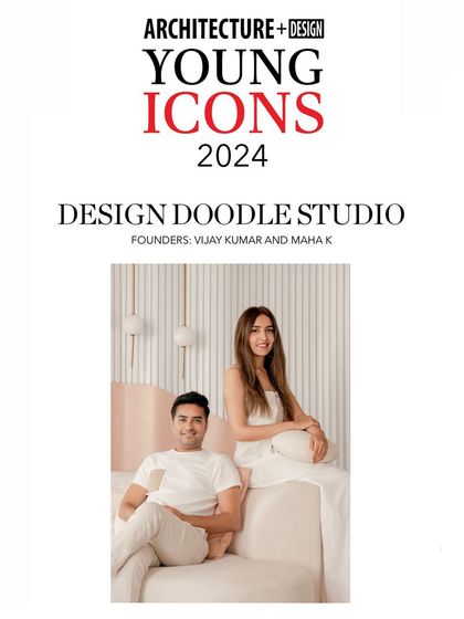 We were incredibly honored to be named 'Young Design Icon' by A+D Magazine. This recognition is a milestone that inspires us to keep pouring our hearts into creating spaces that uplift and bring joy.