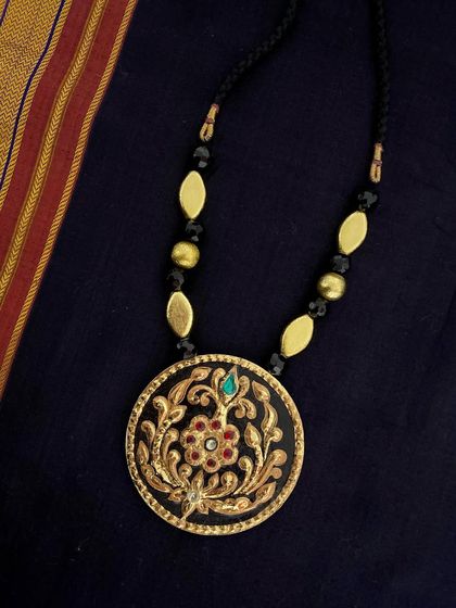 Greengold - Handcrafted Indian Jewellery Tanjore Art: Wearable Royalty photo 4