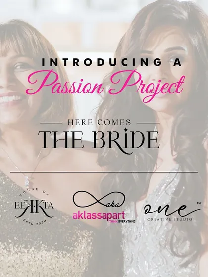 I'm thrilled to introduce my passion project, 'Here Comes The Bride', India's first-ever bridal retreat, created with an amazing team of women.