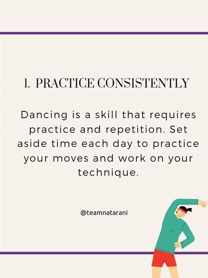 Tip 1: Practice Consistently. Dancing is a skill that improves with repetition. Setting aside dedicated time to practice your moves and work on your technique is the most important step you can take.
