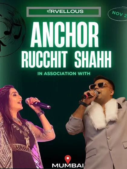 Announcing a collaboration with singer Archana Mahajan. I often team up with other talented artists to elevate the entertainment experience.