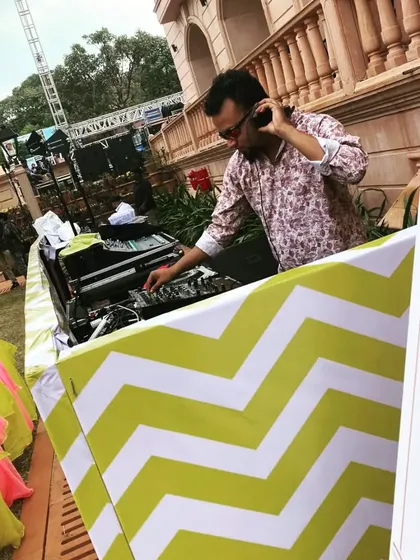 Spinning at a private party at the Evershine Resort in Mahabaleshwar. I'm available for destination events and weddings.