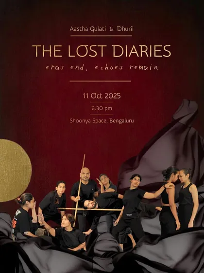 Another powerful poster from "The Lost Diaries," showcasing the ensemble cast in a moment of dramatic connection. It reflects the theatricality and the deep human dynamics we explore in the production.