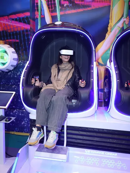 It's not just for kids! Our VR Dynamic Cinema offers immersive virtual reality experiences that are a hit with older kids, teens, and even adults. It's a high-tech adventure that adds an extra layer of fun to your visit.