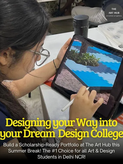 Digital art is a crucial skill for many design courses. I guide students in using tablets and software to create compelling digital illustrations, preparing them for their dream design college.