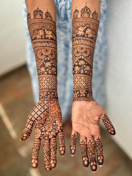 Mitali - Bridal Mehendi Full Bridal Mehendi (Hands) photo 142