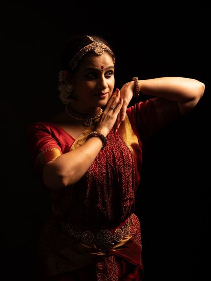 The air hums with ancient tales, and the dance speaks. This is the legacy of Bharatanatyam that we share at my school.