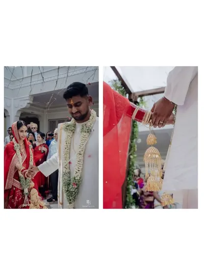 The sacred 'saat phere' ritual. I ensure the mandap design allows for these traditions to be performed beautifully and captured from every angle.