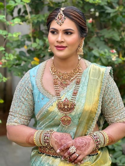 Madhuri Subbaraju - Destination Wedding Makeup Timeless Muhurtham Brides photo 99