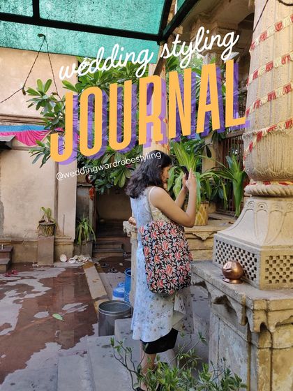 A graphic titled 'Wedding Styling Journal'. This represents our ongoing journey of discovery and curation, drawing inspiration from our travels and our heritage.