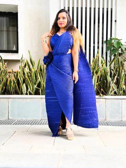 **Knots & Bangles Series:** My signature series where I use simple knots and bangles to create innovative drapes. Watch how I craft everything from a sarong-style co-ord set to an elegant infinity gown.