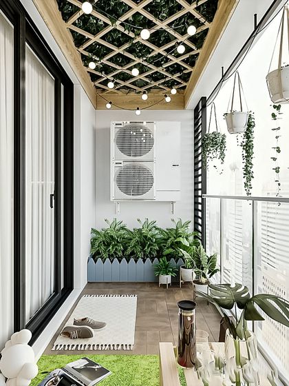 Interiors Bangalore - Balcony Makeovers Lush Green Escapes photo 3