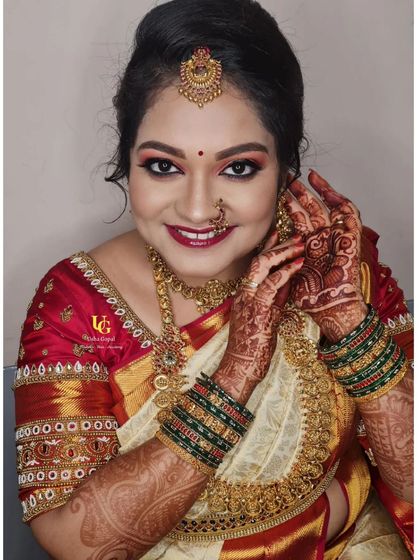 Usha Gopal - Bridal Makeup & Hair Signature South Indian Muhurtham Looks photo 13