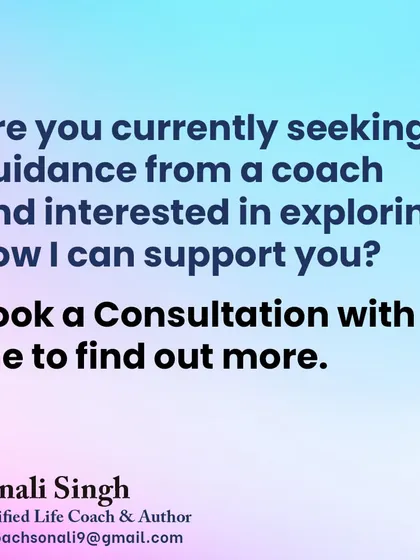 If you are seeking guidance, I invite you to book a consultation with me. Let's explore how I can support you on your journey.