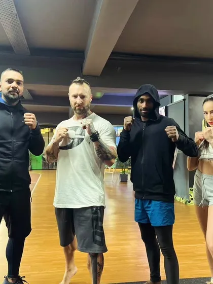 A powerful group of fighters. Training alongside other dedicated athletes pushes everyone to a higher level.