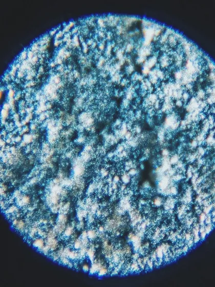 This isn't a distant planet, but a close-up of glaze under a microscope. The kiln creates these tiny, magical universes on every piece. It’s a beautiful reminder of the chemistry and wonder hidden within pottery.