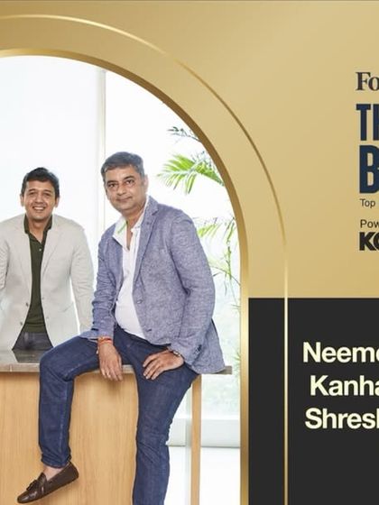 Our feature in Forbes' 'The Bold Club' as top luxury architects and designers. The article highlights our philosophy of creating spaces tailored to the human experience, blending luxury with environmental responsibility.