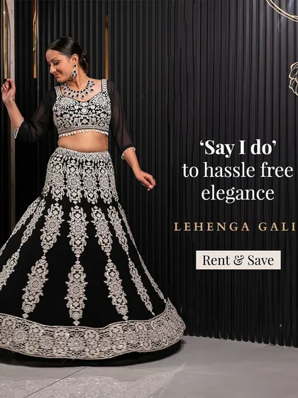 Say 'I do' to hassle-free elegance. Renting takes the stress out of finding the perfect outfit.