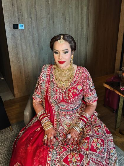 Classic Red & Maroon Bridal Looks photo 28