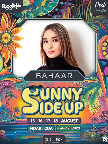 My artist poster for the Sunny Side Up festival at Noah, Goa. Always a pleasure to play for the Goa crowd.