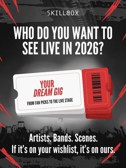 A call to our audience: "Who do you want to see live in 2026?" We are always listening to our community and planning our future events based on what the fans want to see and hear.
