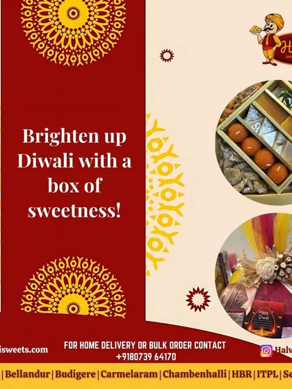 Brighten up Diwali with a box of sweetness. Our gift boxes combine traditional mithai with dry fruits, all presented in festive packaging that lights up any celebration.