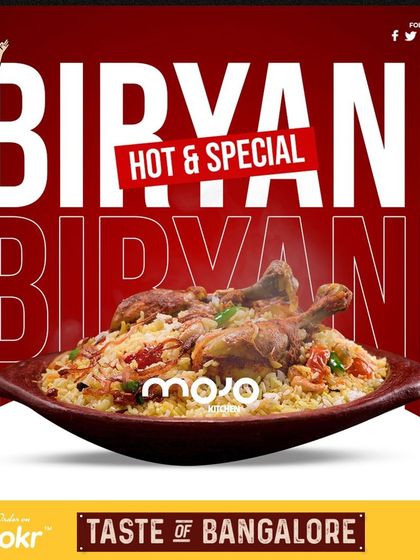 My biryani is always served hot and special. This is a look at my chicken biryani, ready to be delivered to you.