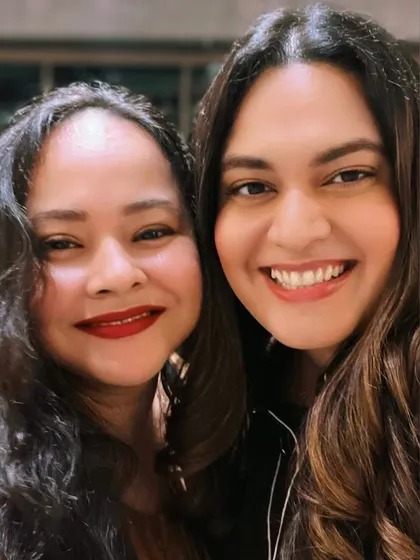 A happy selfie with a guest. These personal moments and connections are what make an event memorable and build a strong community around a brand.