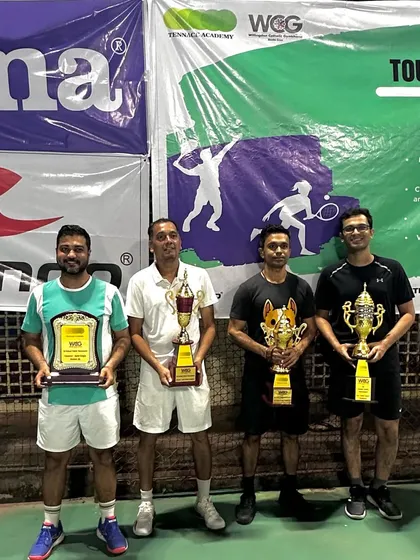 Hard work pays off. Here are the champions and runners-up from one of our recent open singles tournaments. We provide the platform for you to test your skills and compete.