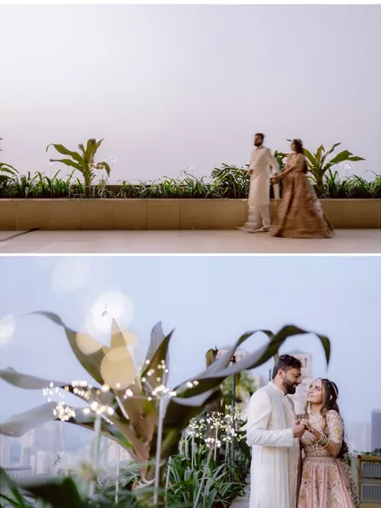 Some moments are too beautiful for words. We use the cityscape and creative framing to create stunning, romantic portraits that tell your story without saying a thing.