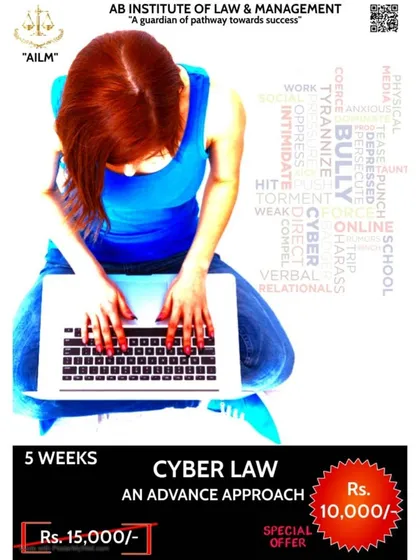 My 5 week course on Cyber Law provides an advanced approach to the legal issues of the digital age. It covers topics from cybercrime and data protection to corporate liability online.