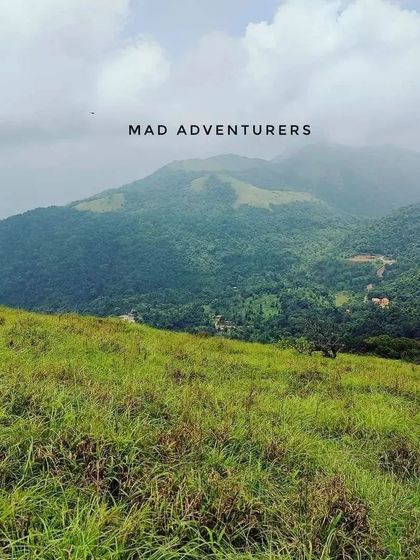 The vast green meadows of Ranipuram, offering a sense of peace and endless space.