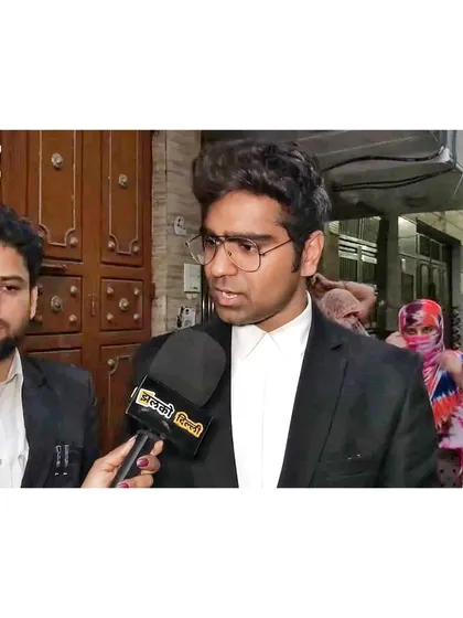 Speaking to the media about a case of administrative overreach. I will always use any platform available to expose injustice and fight for the common person.
