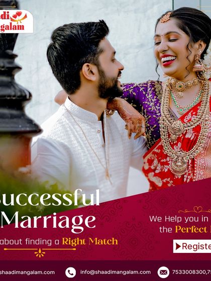 A successful marriage is all about finding the right match. We help you in finding that perfect match, setting the foundation for a happy life together.
