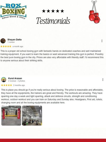 Rox Boxing Gym - Youth Boxing Program Words from Our Fighters & Families photo 5