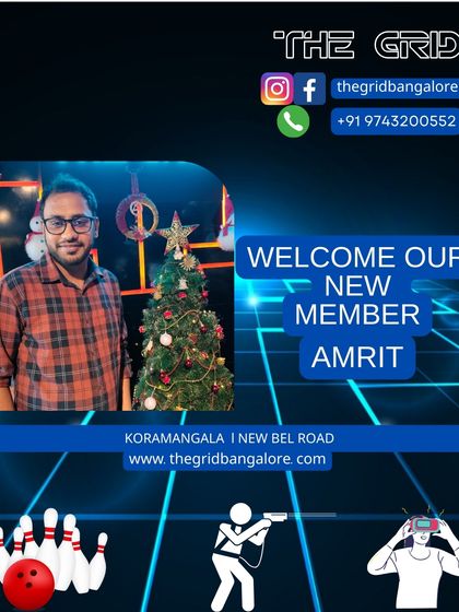 Welcome, Amrit. We're thrilled to have you as part of The Grid.