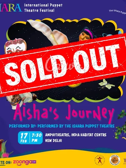 A proud moment for us when 'Aisha's Journey' was a sold-out show. We are grateful for the overwhelming love and support from our audience.
