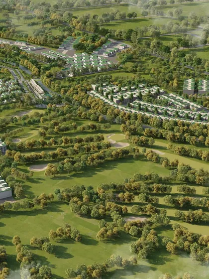 For exceptionally large projects like this golf course community, our masterplan animations can render vast landscapes and numerous structures. We ensure every detail is captured to provide a complete and accurate visualization of the entire development area.