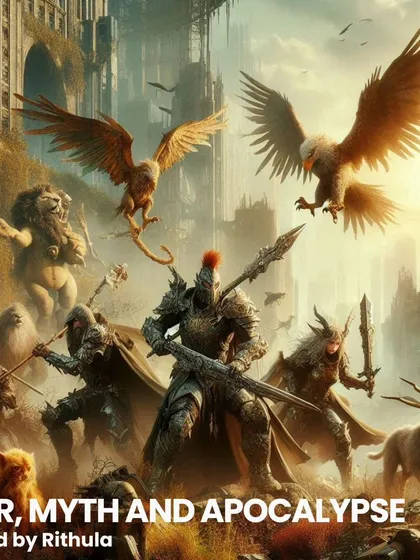 This epic session combined three powerful themes: War, Myth, and Apocalypse. Writers were prompted to create grand-scale stories of mythological battles, the end of the world, and the human struggles within them.
