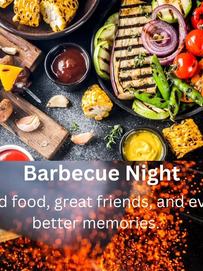 Good food, great friends, and even better memories. Our barbecue nights are a time for community bonding and delicious food under the stars.