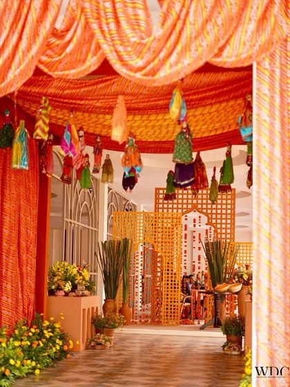 Wedding Decor Company - Wedding Event Design & Decor Radiant Haldi & Mehendi Celebrations photo 24